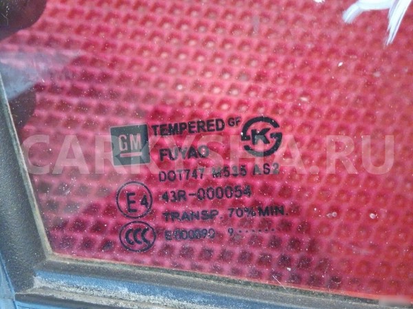 Форточка двери передней правой Chevrolet sparkM300 Chevrolet Spark 