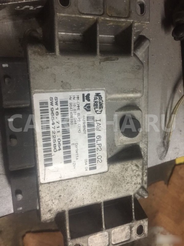 Эбу Citroen C3 I (2002—2006) Citroen C3 оригинальный номер SW9654722580