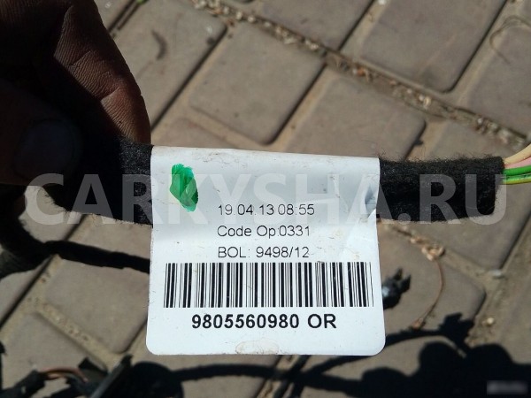 Проводка задней левой двери Citroen C4B7 Citroen C4 