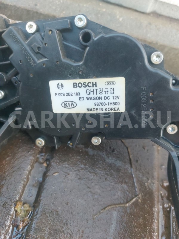 Моторчик заднего стеклоочистителя Kia Ceed ED SW Kia Cee'd оригинальный номер 987001H500
