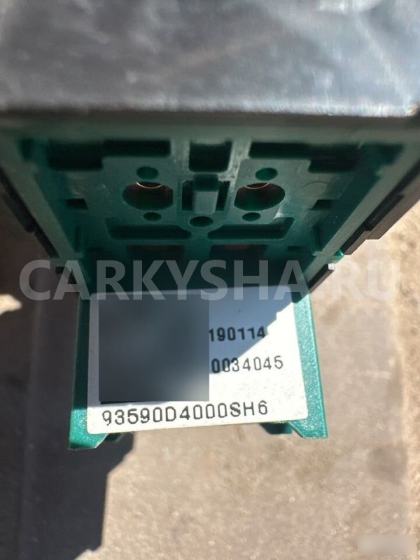 Кнопка стеклоподъемника Kia Optima 4 JF Kia Optima оригинальный номер 93590D4000