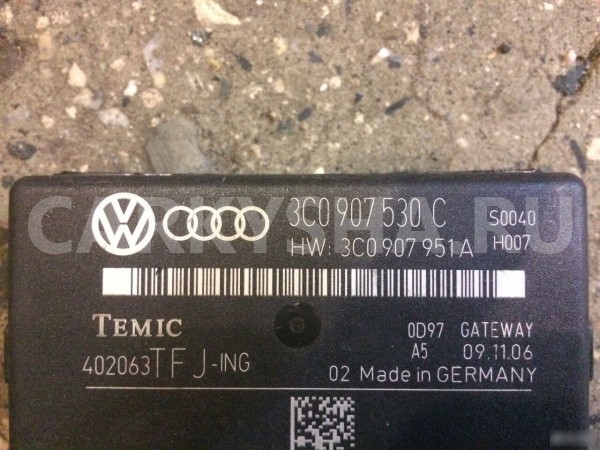 Блок комфорта  Volkswagen Passat B6 Volkswagen Passat оригинальный номер 3C0907530C