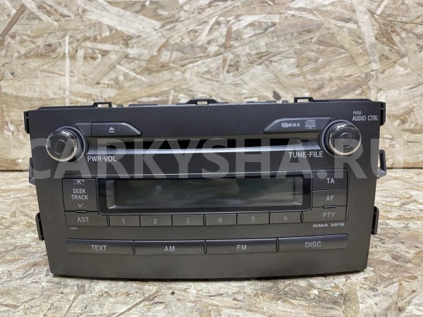Магнитола Toyota Auris I Хэтчбек 5 дв. оригинальный номер 86120-1A240