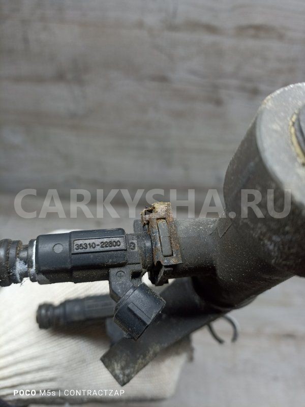 Топливная рейка Hyundai Getz I рестайлинг (2005—2011) Hyundai Getz оригинальный номер 3531022600