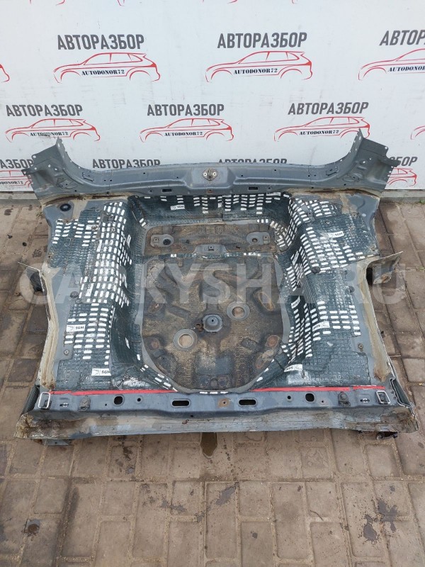 Панель задняя с тазиком Kia Ceed ED универсал Kia Cee'd оригинальный номер 691001H510